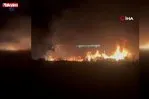 Ankara’da korku dolu gece: Tır alev aldı