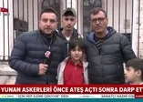 Yunan askerlerinin darp ettiği 9 yaşındaki Sedil yaşadıklarını anlattı