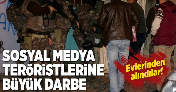 Adana'da sosyal medya teröristlerine operasyon-1