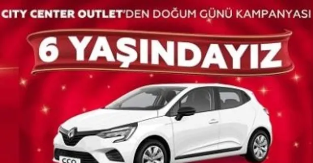 City Center Outlet AVM 6.yıl kampanyası çekiliş sonuçları belli oldu! İşte asil ve yedek talihliler...