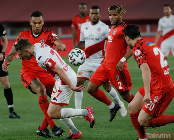 Ziraat Türkiye Kupası'nı kazanan Beşiktaş kupayı kaldırdı! İşte kutlamalardan kareler... - 43