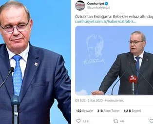 CHP Sözcüsü Faik Öztrak, Başkan Erdoğan'a iftira atarken neden FETÖ'cüleri kaynak gösterdi?