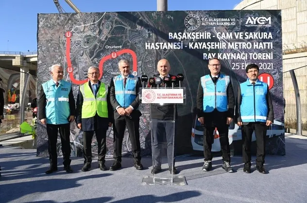 İstanbul'da 7 ayrı metro hattının yapımına devam ediliyor: Raylı sistem uzunluğunu 363 kilometreye çıkaracağız