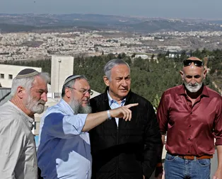 ABDnin skandal kararının ardından Netanyahudan Yahudi yerleşim birimine ziyaret