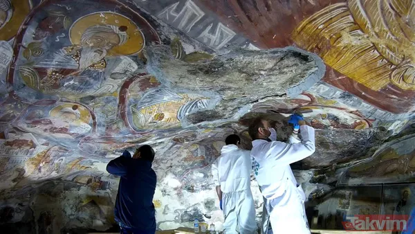 Sümela Manastırı 1 Mayıs'ta tamamen açılıyor! 360 tonluk kaya da sabitlendi - 17