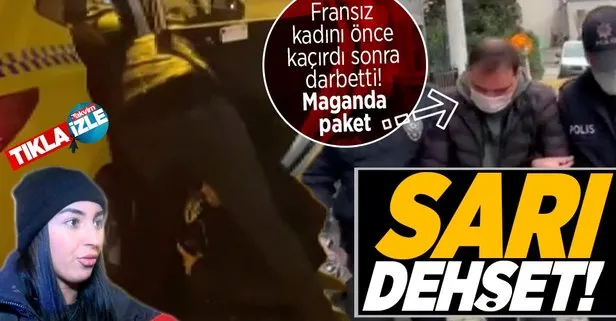 İstanbul’da taksici dehşeti: Fransız turisti önce kaçırdı sonra darbetti!