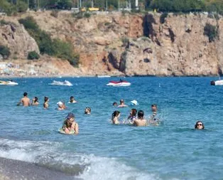 Antalya’da ekimde deniz sefası