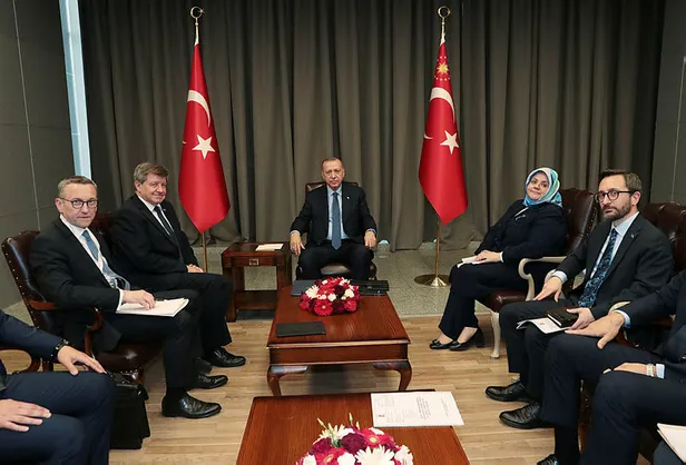 Başkan Erdoğan, Uluslararası Çalışma Örgütü Genel Direktörü Guy Ryder'ı kabul etti-1