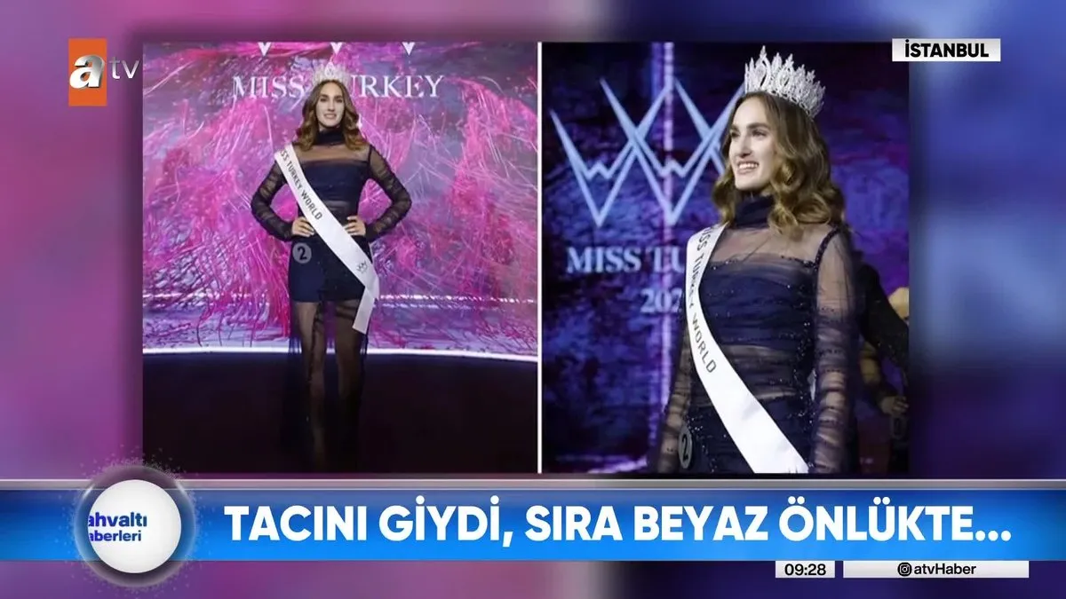 Miss Turkey 2024 birincisi İdil Bilgen Bingöl'e atandı!