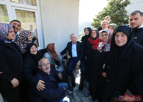 Başkan Erdoğan baba ocağında: Önce komşularla sohbet sonra Ayder Yaylası - 3