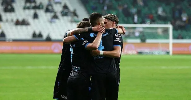 Trabzonspor 242 gün sonra deplasmanda kazandı