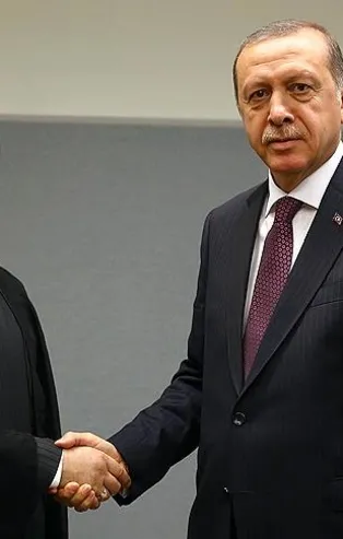 Filistin diplomasisi: Başkan Erdoğan Ruhani ile görüştü!
