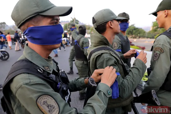 Venezuela'da darbe girişimi! İşte ilk görüntüler... - 17
