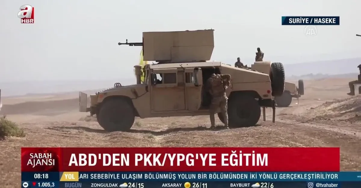 SON DAKİKA: ABD'nin ikiyüzlülüğü bir kez daha sahnede! Suriye'nin kuzeydoğusunda YPG/PKK'lı teröristlere eğitim verdiler