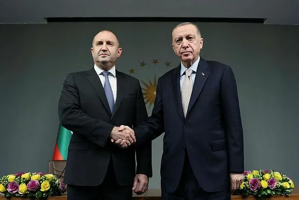 Başkan Erdoğan Bulgaristan Cumhurbaşkanı Rumen Radev'i Vahdettin Köşkü'nde kabul etti-5