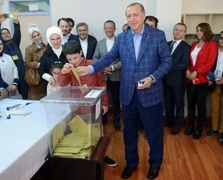Erdoğan’ın oy kullandığı sandıktan evet çıktı