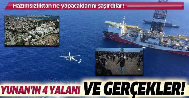 İşte Yunanistan'ın 4 yalanı ve gerçekler!