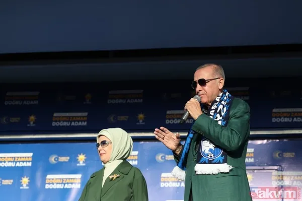 Başkan Recep Tayyip Erdoğan Van ve Erzurum'daki coşkulu kalabalığa seslendi! "85 milyonun tamamı kazanacak" - 12