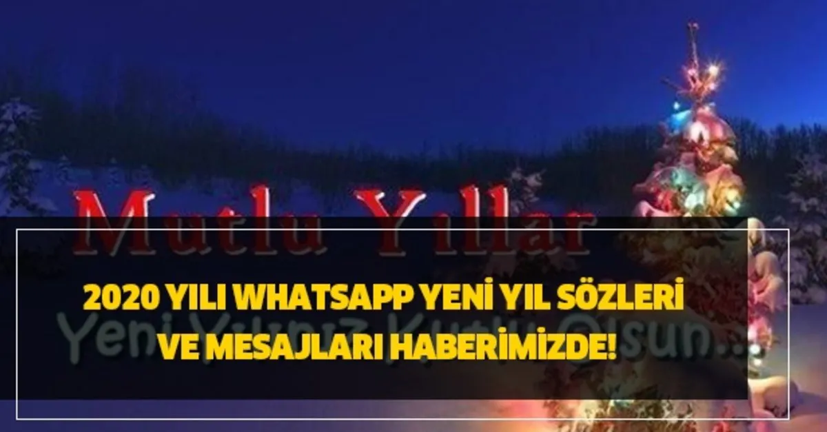 2020 kurumsal yilbasi mesajlari ve