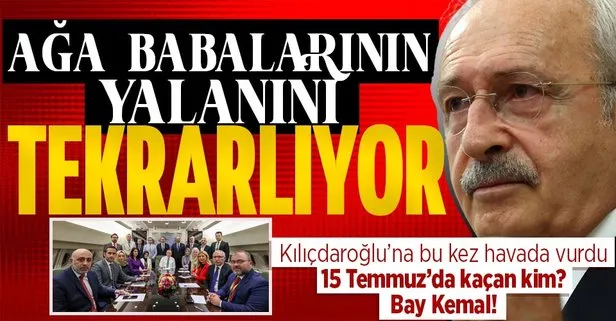 Başkan Erdoğan’dan Kılıçdaroğlu’nun ’kaçacaklar’ iftirasına sert tepki: Ağa babalarının yalanlarını tekrar ediyorlar... 15 Temmuz’da gördük