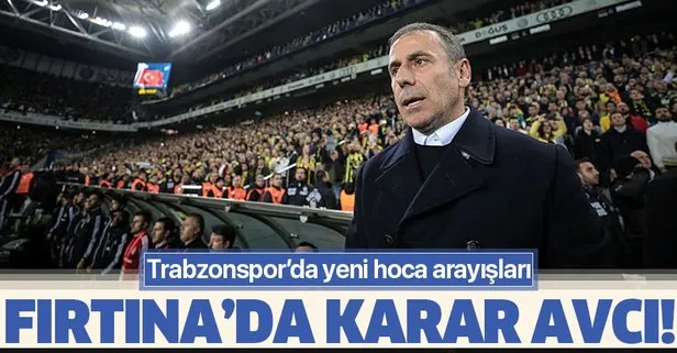 Trabzonspor’da yönetim tecrübeli hocayı istiyor! 17’ye 2 oyla karar Abdullah Avcı