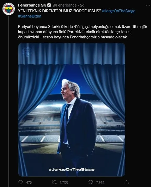 Fenerbahçe Jorge Jesus'u açıkladı! Portekizli teknik adam ne kadar kazanacak?-3