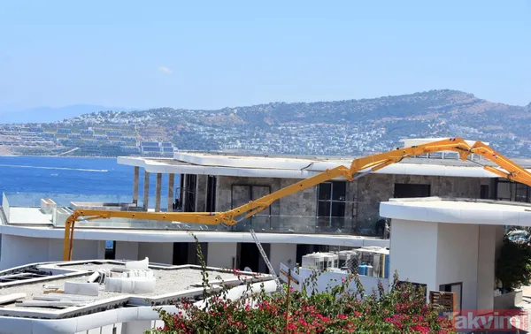 Turizm cenneti Bodrum'da yasağa rağmen inşaatlar sürüyor - 8
