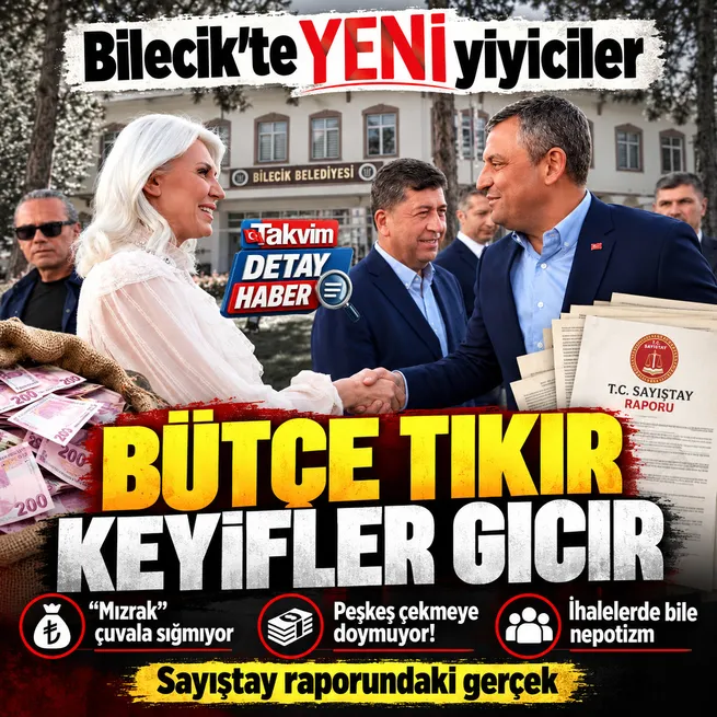 Bilecikte YENİ yiyiciler! Bütçe tıkır keyifler gıcır... Melek Mızrak Subaşı belediyeyi bankamatikçilerle doldurdu