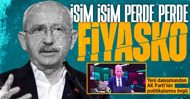 Perde perde fiyasko! Bay Kemal'in danışmanı AK Parti'nin ekonomi siyasetini övdü