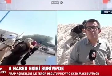Eller tetikte! A Haber ekibi Suriye'de