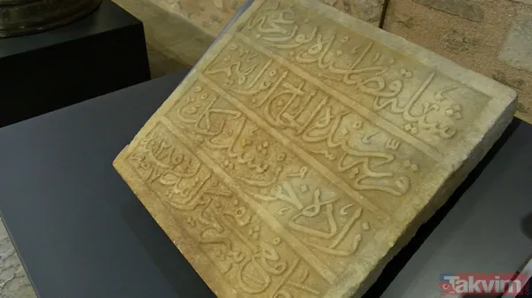 Yasa dışı yollarla Hollanda'ya kaçırılan kitabe Türkiye'ye getirildi - 2