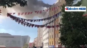 Özel hastanede yangın çıktı