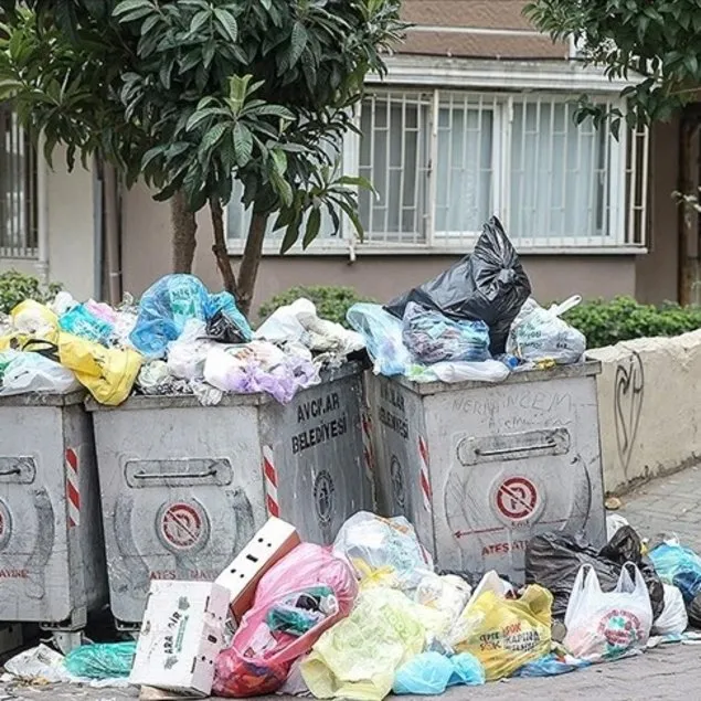 Hayaller çöpte
