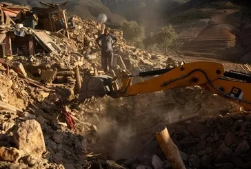 Fas haritadan silindi! Dünya bu görüntüyü konuşuyor! Fas depreminin boyutu ortaya çıktı