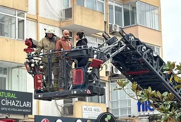 İstanbul Beşiktaş'ta bir binada yangın! 10 kişi mahsur kaldı