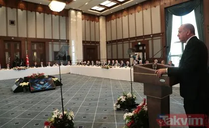 Başkan Erdoğan büyükşehir belediye başkanları ile buluştu