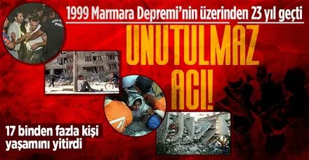 Marmara Depremi’nin 23.yılı