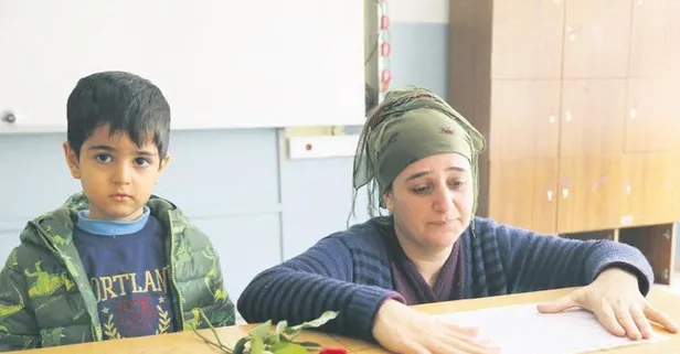 Gözü yaşlı kar'nne'!