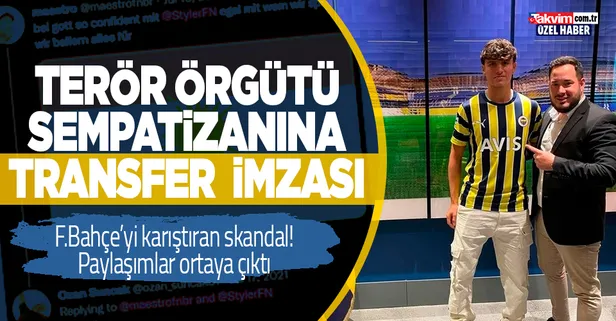 Fenerbahçe'de büyük kriz! Yeni transferi Ozan Suncak'ın PKK lehine paylaşımları ortaya çıktı sosyal medya ayağa kalktı