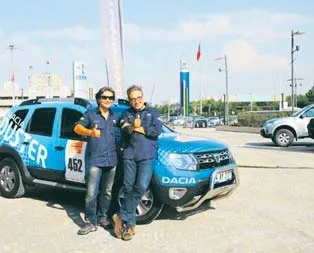 Zorlu parkuru tamamladı