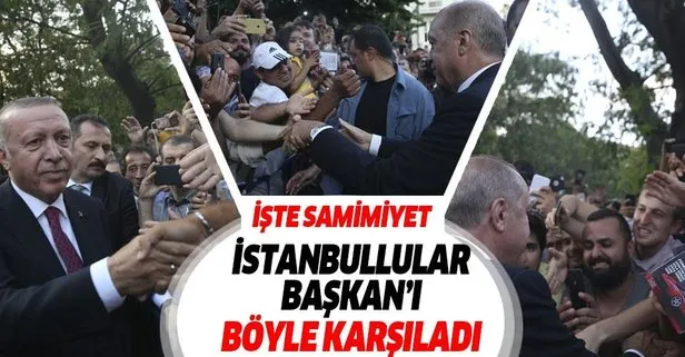 Başkan Erdoğan’a Marmara Üniversitesi Rektörlüğü’nü ziyareti sonrası yoğun ilgi