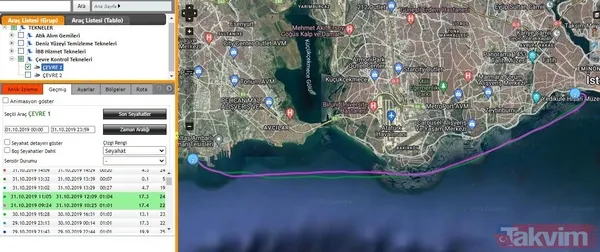 CHP'li İBB Başkanı Ekrem İmamoğlu vatandaş trafik çilesi çekerken 'Çevre 1' adlı tekneyi kendine makam aracı yaptı - 18