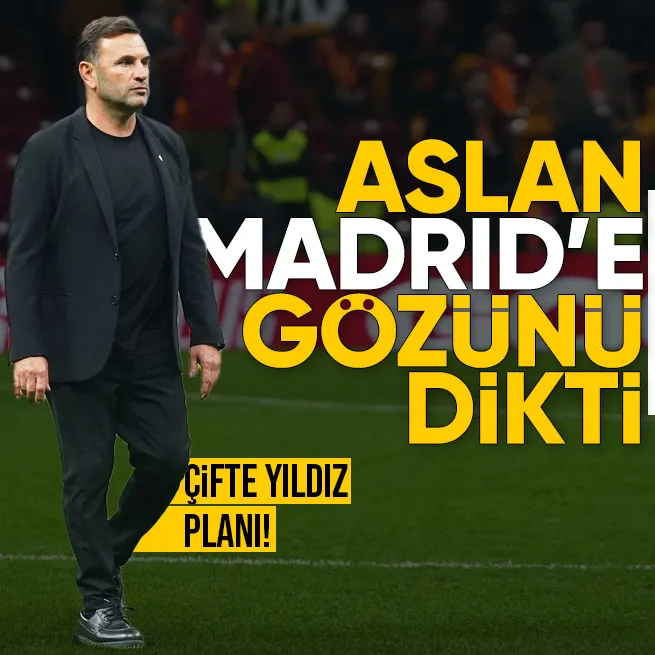 Galatasaray’a Madrid’den çifte star!