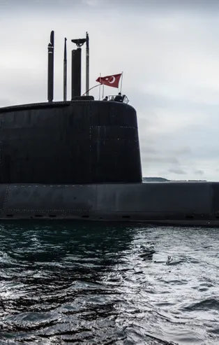 Türk donanmasının gururu böyle görüntülendi