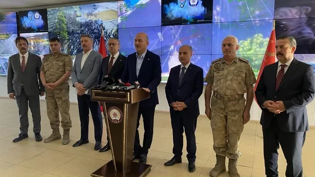 Diyarbakır merkezli 10 ilde uyuşturucunun "Kökünü Kurutma Operasyonu" | Bakan Soylu 07.00'de canlı yayında duyurdu-7