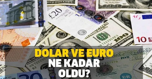 Dolarda düşüş sürüyor! Dolar ve euro ne kadar oldu?
