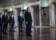 Son dakika: Milli Eğitim Bakanı Ziya Selçuk Anıtkabirde anı defterini imzaladı