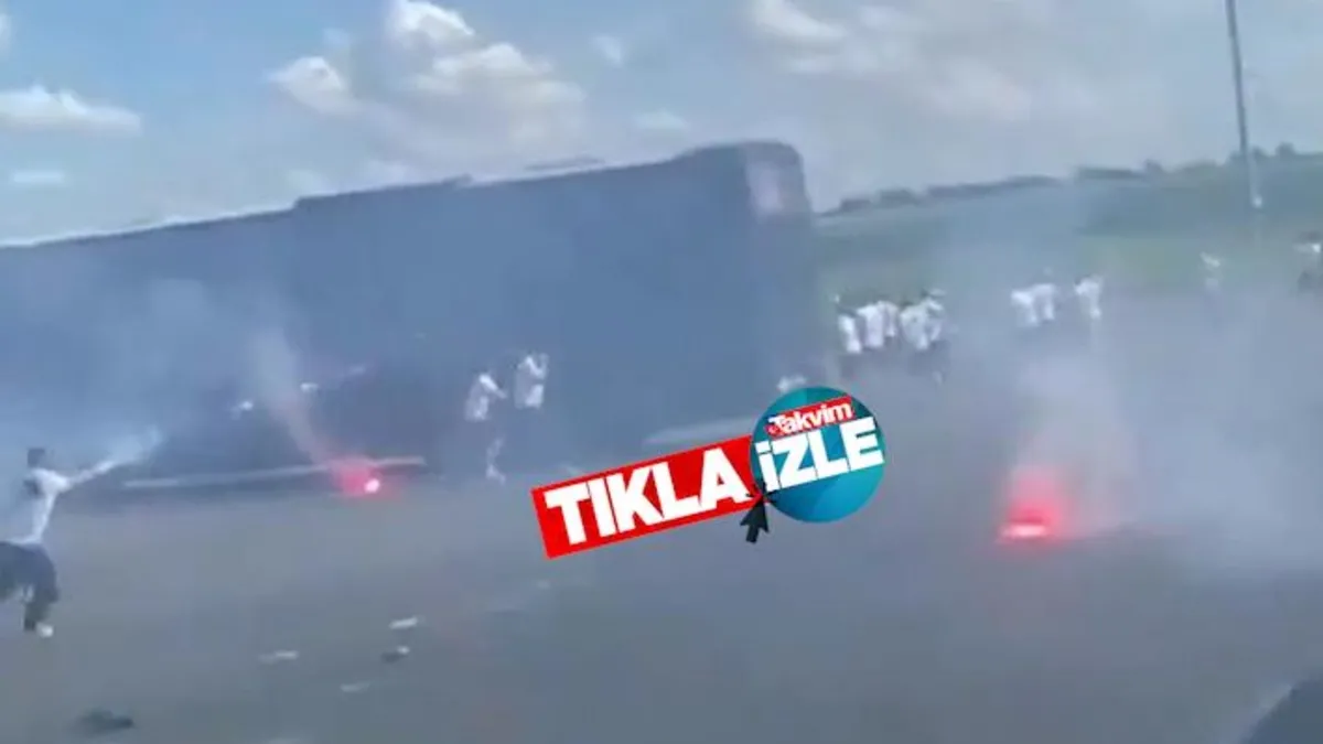 İZLE I PSG - Lyon maçı öncesi ortalık savaş alanına döndü! Çok sayıda yaralı var