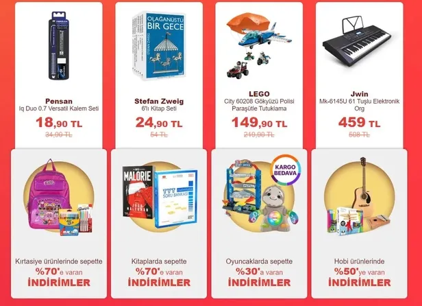 Hepsiburada dev indirim günleri 14 15 16 Eylül - Yüzde 90’a varan indirim Hepsiburada kampanyaları-6