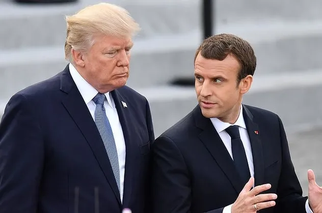 Trump ve Macron'dan flaş Libya açıklaması